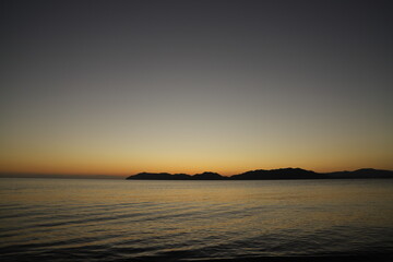 SDGs山口県の自然！下松市笠戸島と瀬戸内海の夕暮れ　光市虹ヶ浜撮影