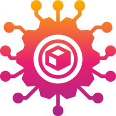 digital gradient icon