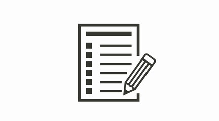 Checkmark icon. Vector isolated flat editable illustration