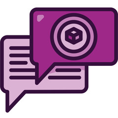 chat Two Tone icon