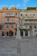 Obraz premium Monument at Corfu island