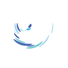 Abstract symbol. Vector illustration.