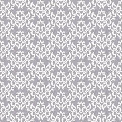 Black floral pattern