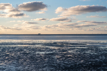 Beach Sunset Sonnenuntergang Cuxhaven Strand Wattenmeer
