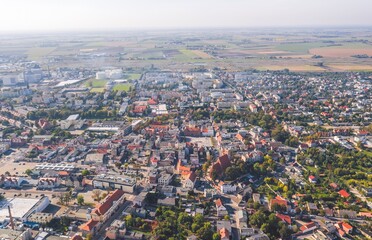 Fototapeta premium Old town of Sroda Wielkopolska, Poland