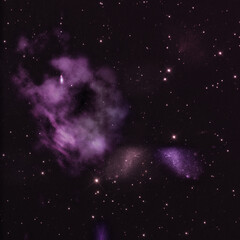 Obraz premium Being shone nebula