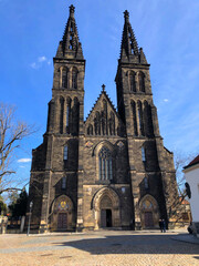 Fototapeta na wymiar Scary gothic church
