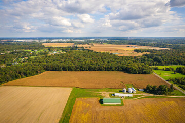 Aerial Drone of Plainsboro Cranbury Princeton New Jersey 