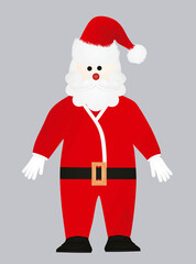 Merry Christmas and Happy new year card. vector