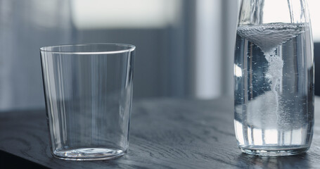 making tornado in a bottle with tonic