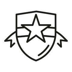 Obraz premium Vector Line Icon Related Award, Cup, Winner, Trophy