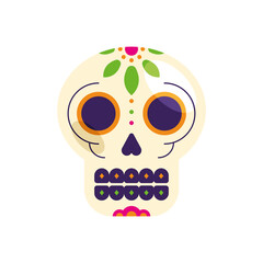 mexican skull head