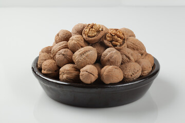 호두,건강식품,견과류,고해상,다수,단면,백그라운드,사람없음,실내,오브젝트,음식,절단