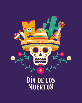 day of dead lettering