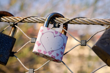 heart on the fence