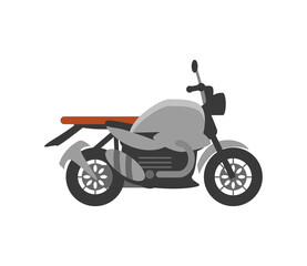Obraz premium motorbike flat icon