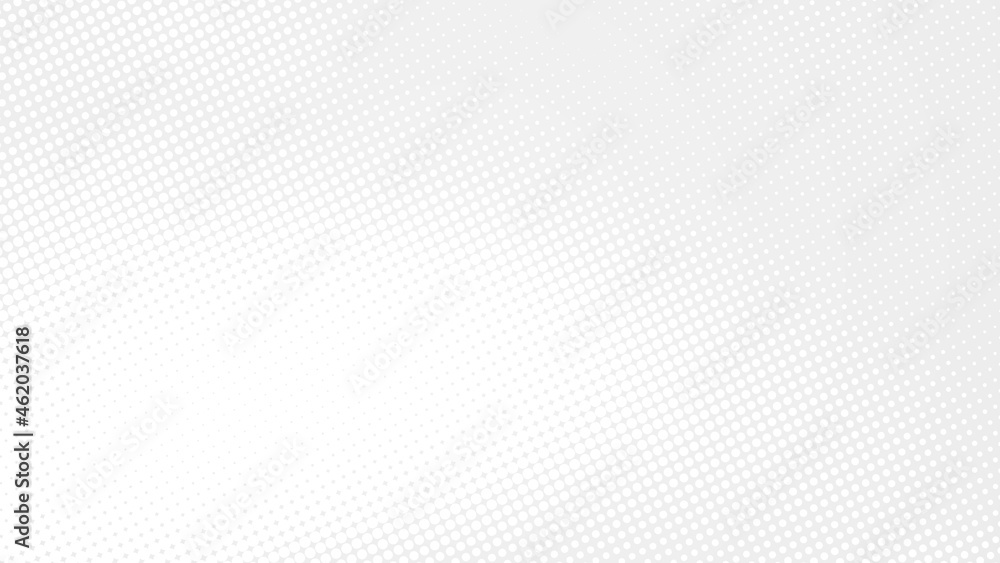 Poster dot white gray wave light technology texture background. abstract big data digital concept. 3d rende