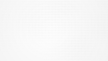 Dot white gray pattern gradient light texture background. Abstract  technology big data digital background. 3d rendering.