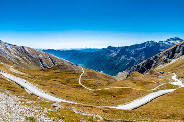 Nei pressi del Colle dell'Agnello, al confine tra la Francia e e l?italia, in alta Valle Varaita