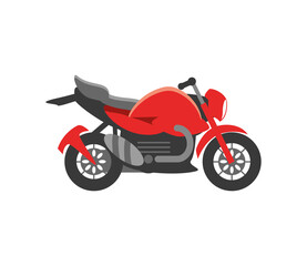 motorbike icon isolated