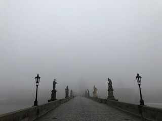 Thick thick fog in the magic city