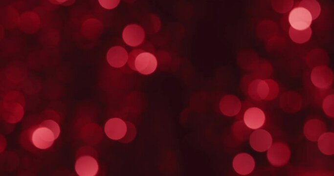 Defocused abstract red holiday background.