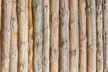 Planks on a wooden fence as an abstract background.