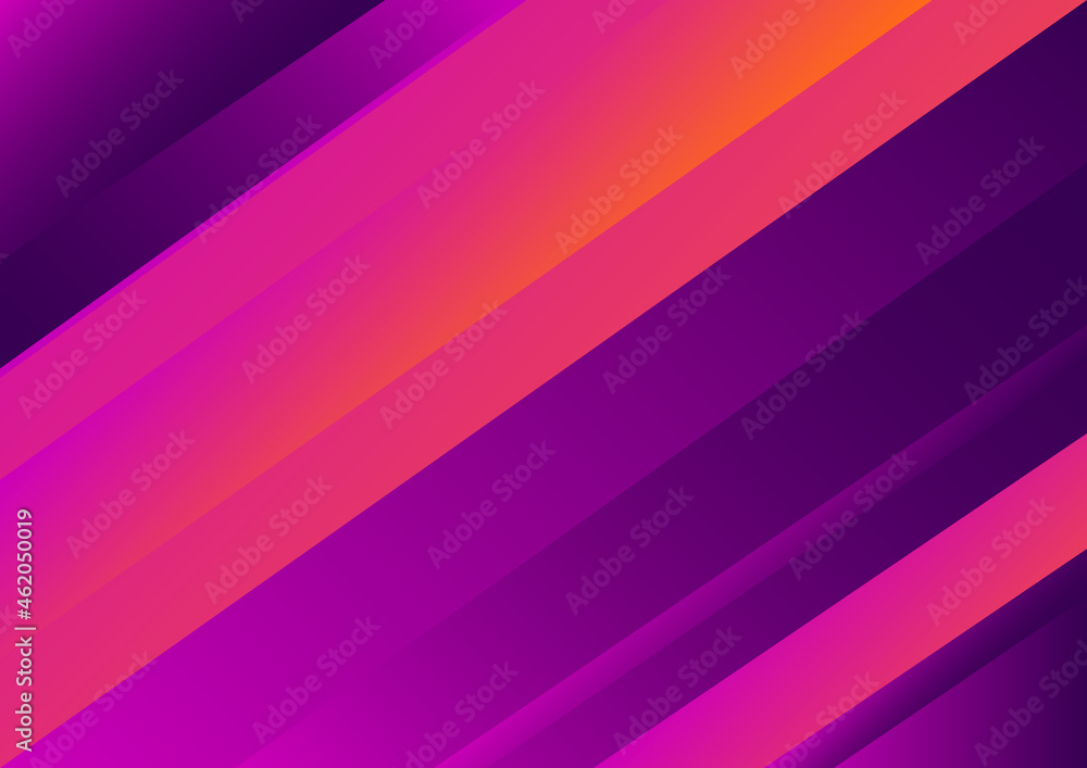 Poster horizontal abstract bright color background with graphic elements. vector illustration.