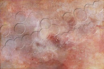 Fototapeta premium Abstract pastel colors texture with circles. Abstract pastel color texture.