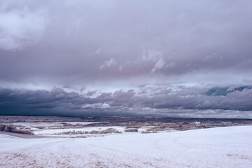 infrared photography - surreal ir photo of landscape with trees under cloudy sky - the art of our...