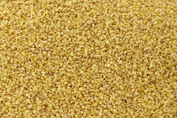 organic bulgur made from rice wheat in a bowl, turkey and bulgur, Turkish bulgur,
