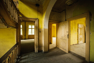 Fototapeta premium narrow street in the town