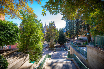 palacio de San Lorenzo del Ecorial en Madrid, España