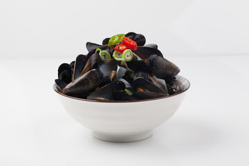 해산물,홍합,홍합탕,껍질,실내,오브젝트,음식,조개