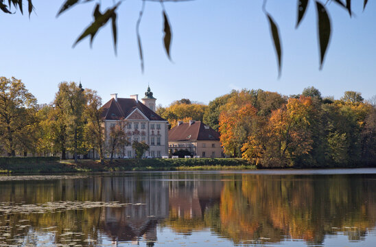 Palace at Otwock Wielki, southeast of Warsaw, Mazovia, Poland