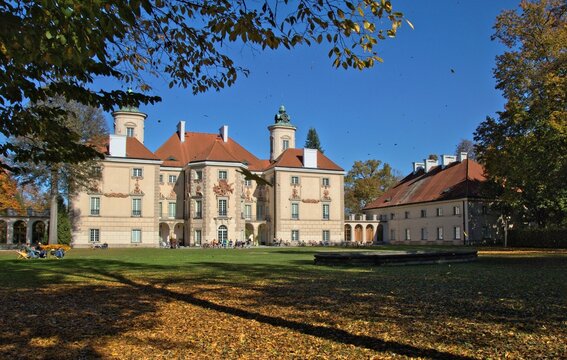 Palace at Otwock Wielki, southeast of Warsaw, Mazovia, Poland