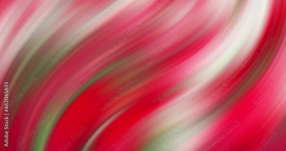 Poster abstract red green flower fluid gradient seamless looping motion backgrounds with copy space.