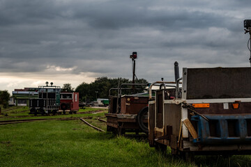 Obraz premium abendlicher Strandsparziergang in Dagebüll