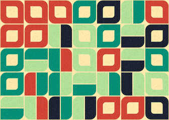 Abstract Geometric Pattern generative computational art illustration