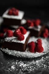 GLUTEN-FREE, RED BEAN BROWNIE WITH PEANUT BUTTER