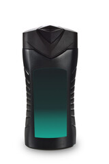 shower gel, body wash, plastic container, hygiene item, isolated image