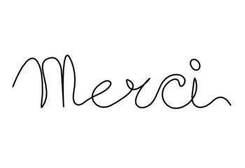 Calligraphic inscription of word 