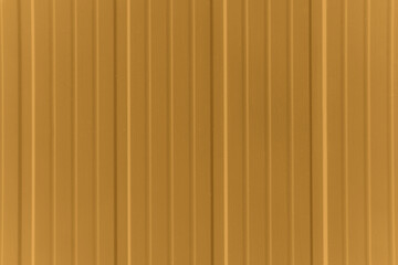Orange metallic panel, striped exterior design background.