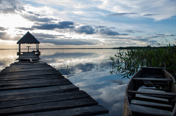 Laguna Isisreri, en San Ignacio de Moxos, Beni, Bolivia
