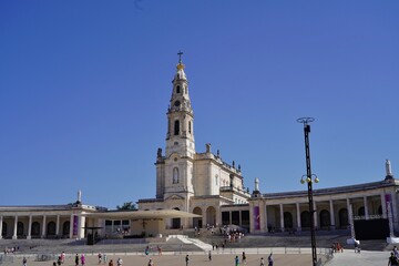 Fototapeta na wymiar Sanctuaire de Fatima Portugal