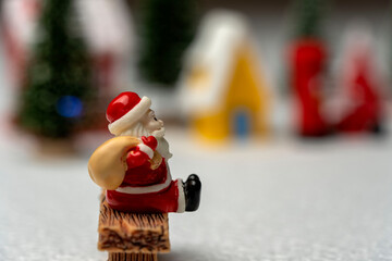 Santa prepare for the holiday season.