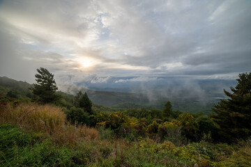 Shenandoah National Park Sunset Overlook