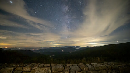 Shenandoah National Park and Milky Way