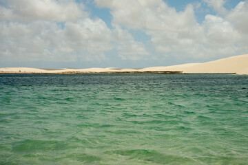 LENCOIS MARANHENSES in the city of santo amaro, maranhão