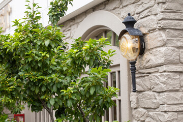 アンティークな外観　
雰囲気のある建物